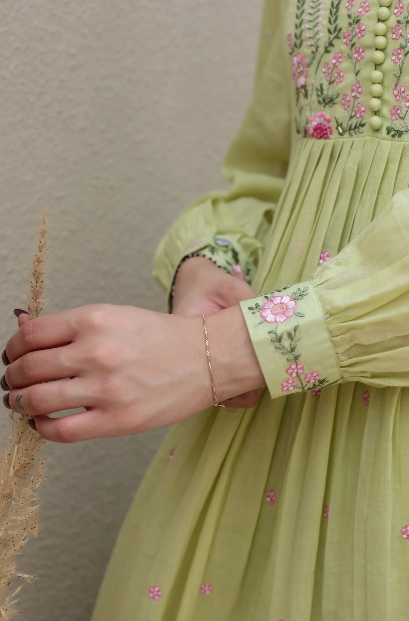 Pista Bloom Mulmul Suit Set - Image 12