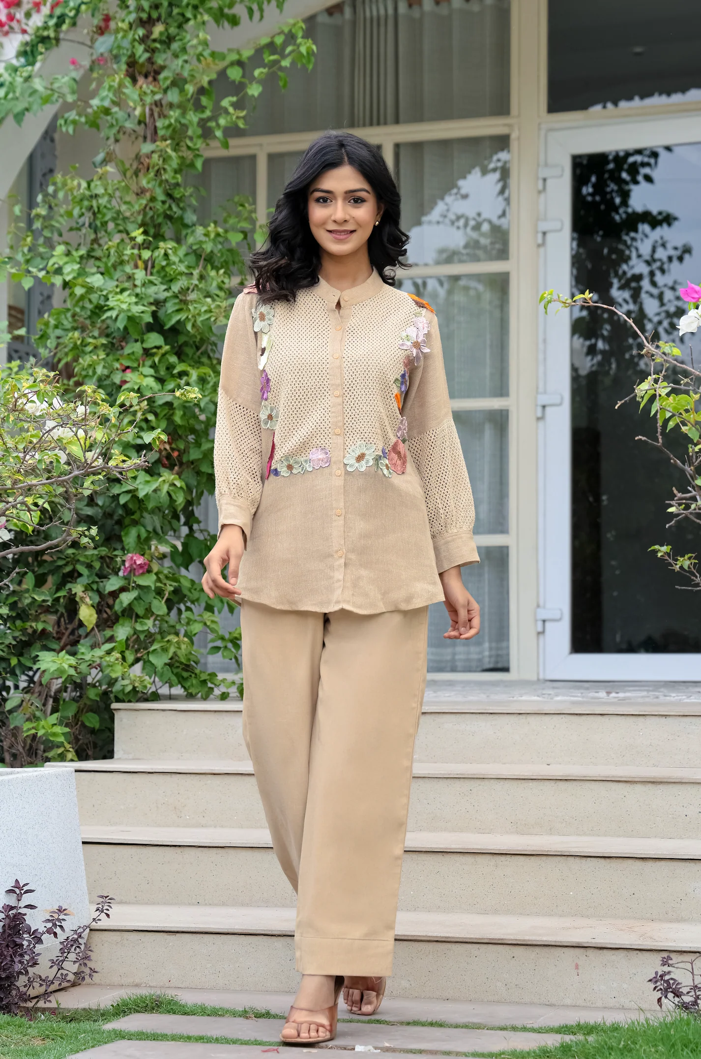 Crochet Bloom Ensemble Co-ord Set - Image 5