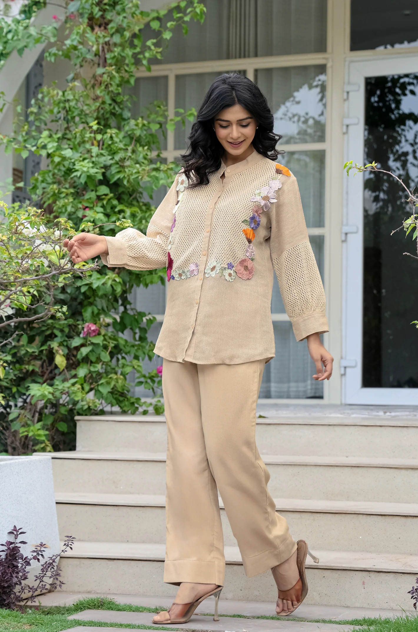 Crochet Bloom Ensemble Co-ord Set - Image 6