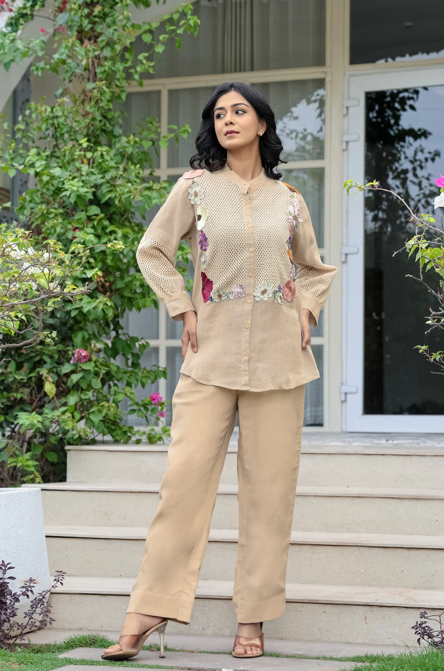 Crochet Bloom Ensemble Co-ord Set - Image 9