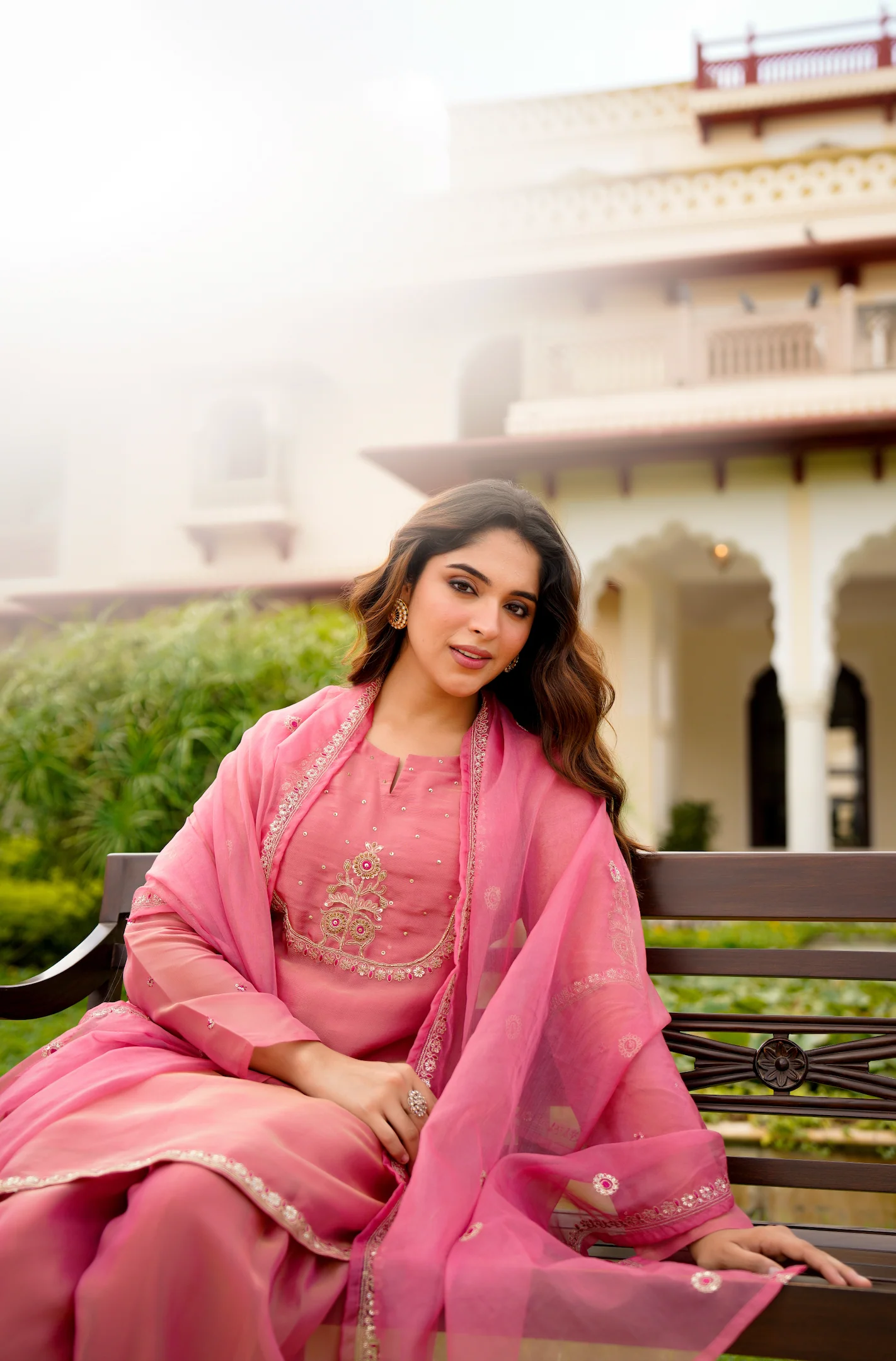 Rose Blush Swiss Tissue Suit Set - Image 13