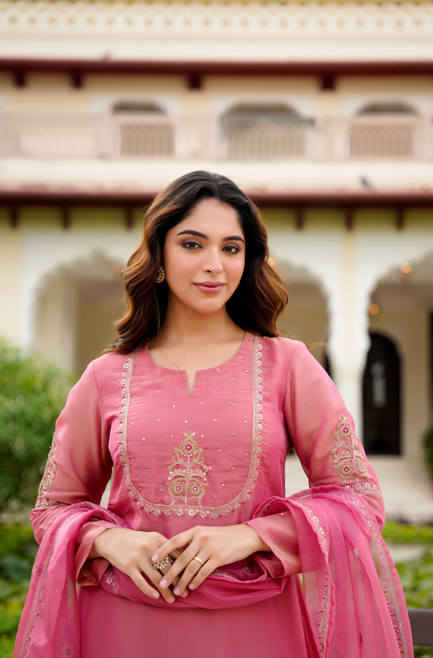 Rose Blush Swiss Tissue Suit Set - Image 6