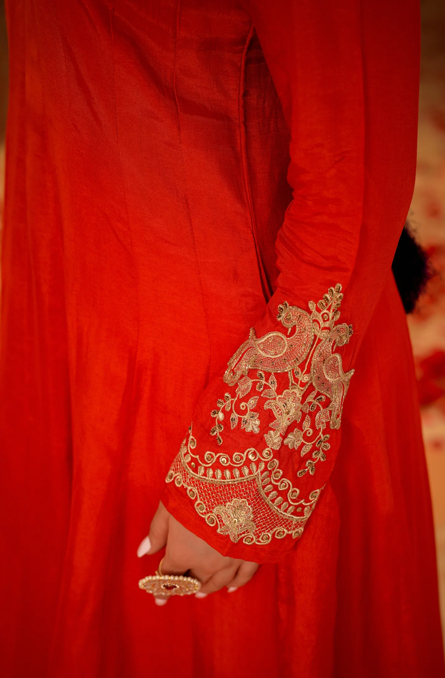 Amber Aura Russian Silk Suit Set - Image 11