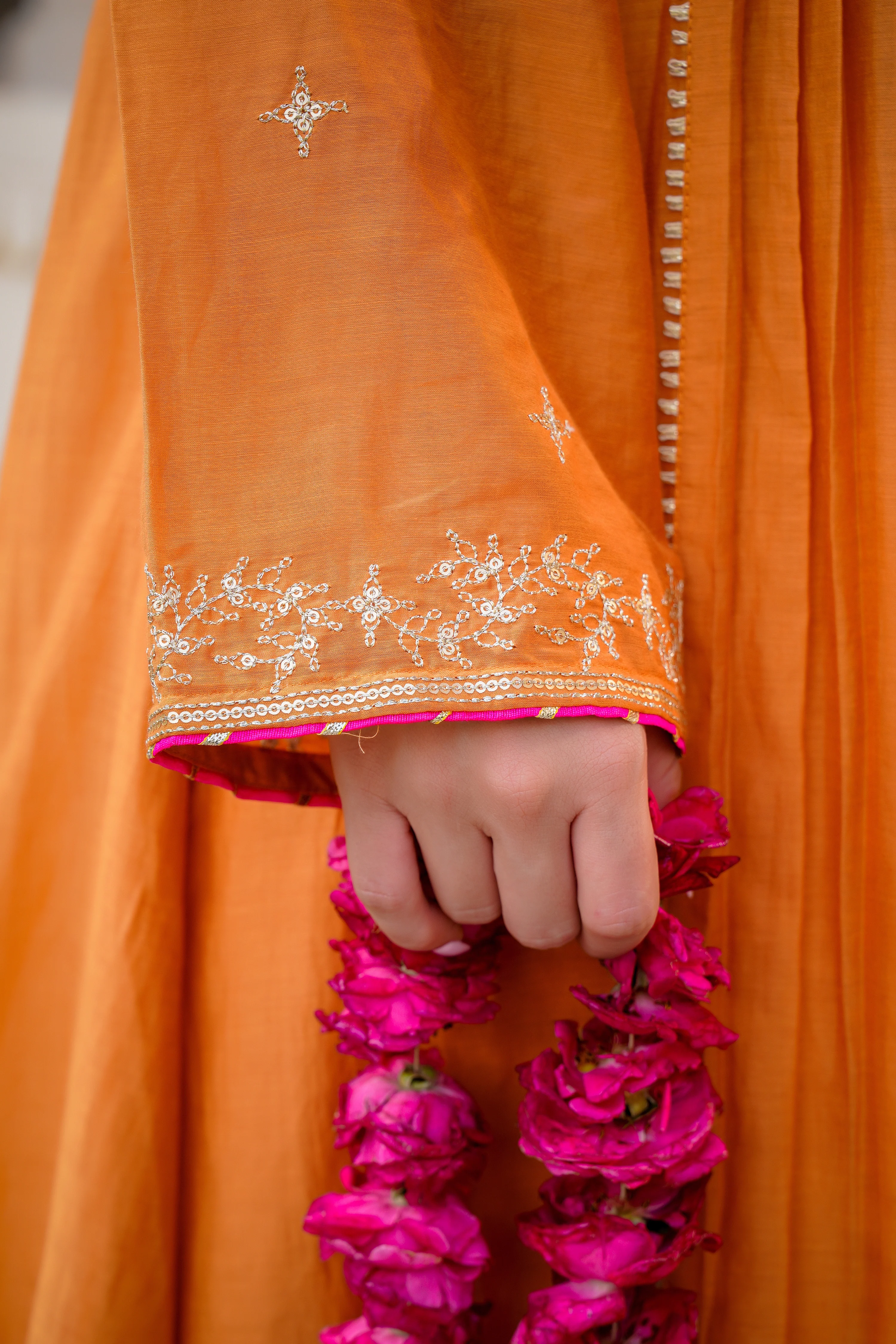 Amber Gaze Chanderi Set - Image 11