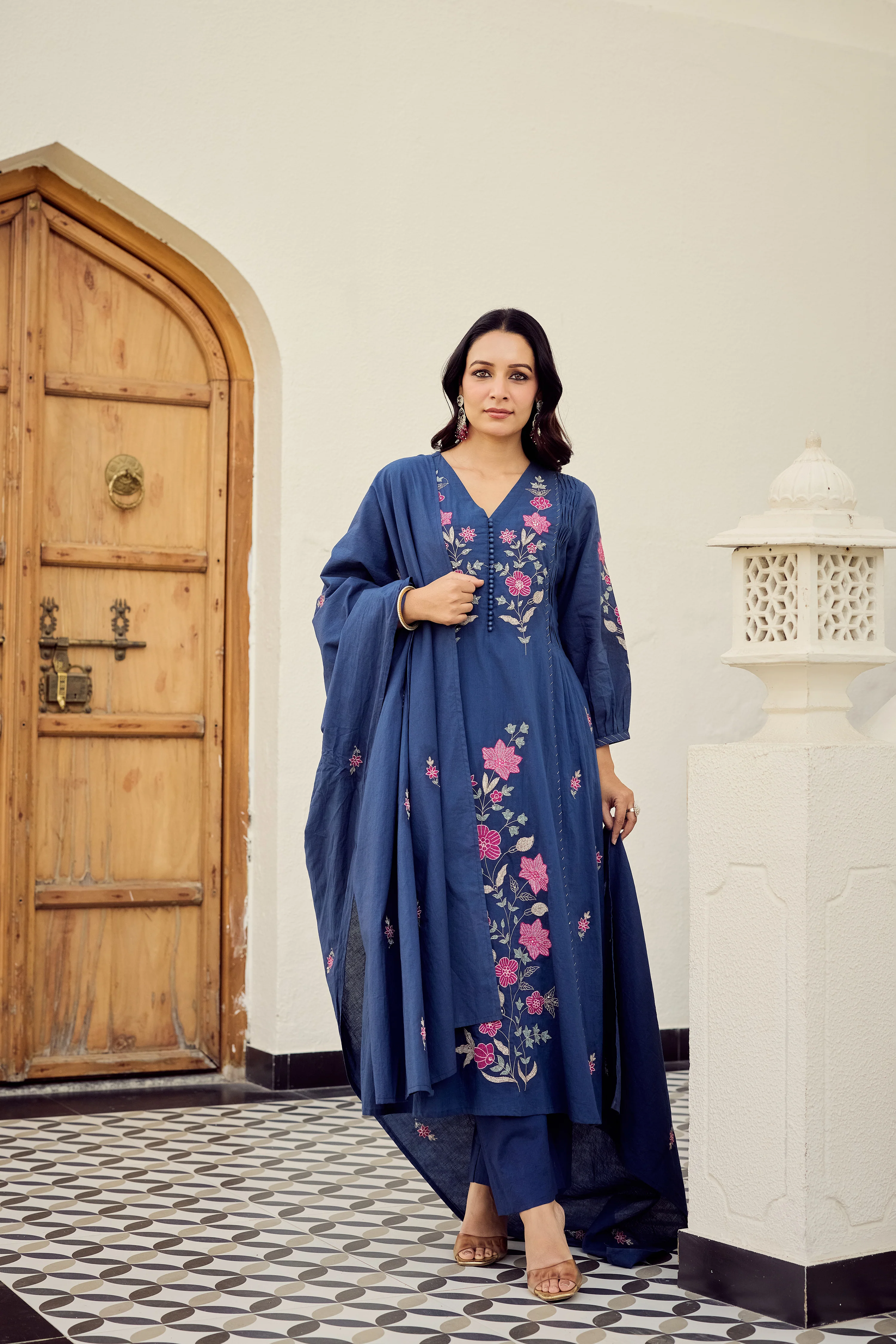 Midnight Bloom Suit Set - Image 3