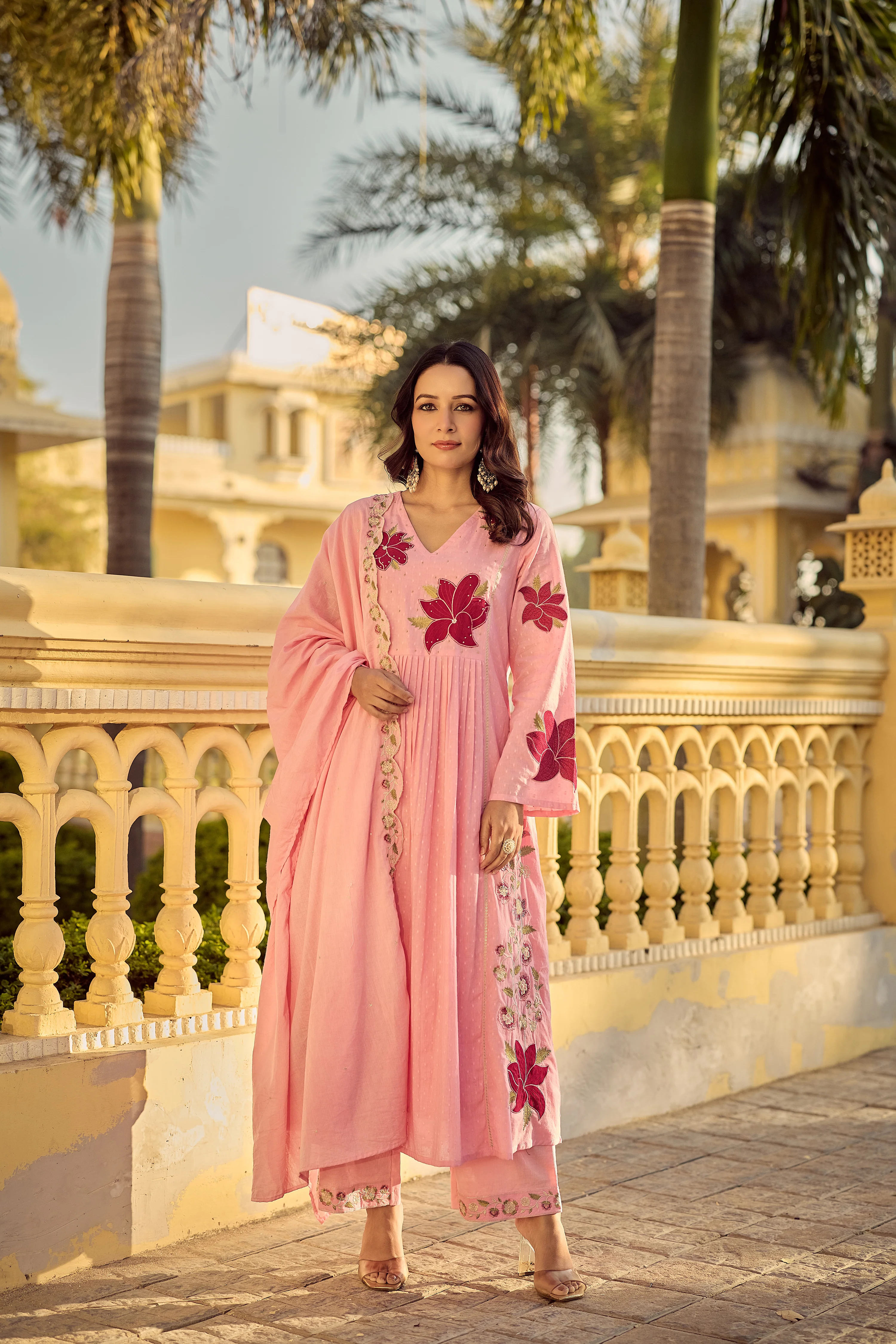 Gulabi Blossom Suit Set - Image 2