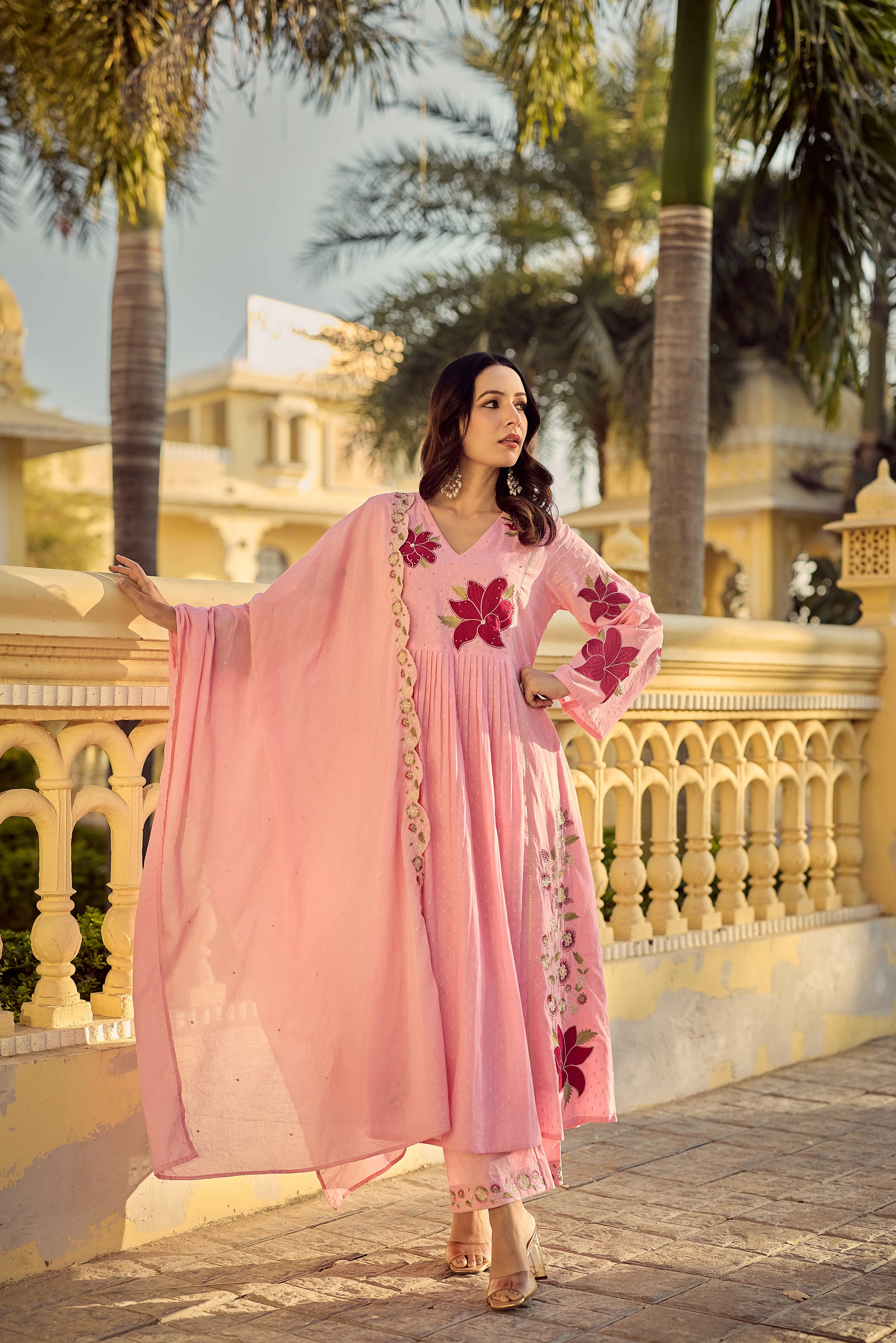 Gulabi Blossom Suit Set - Image 3