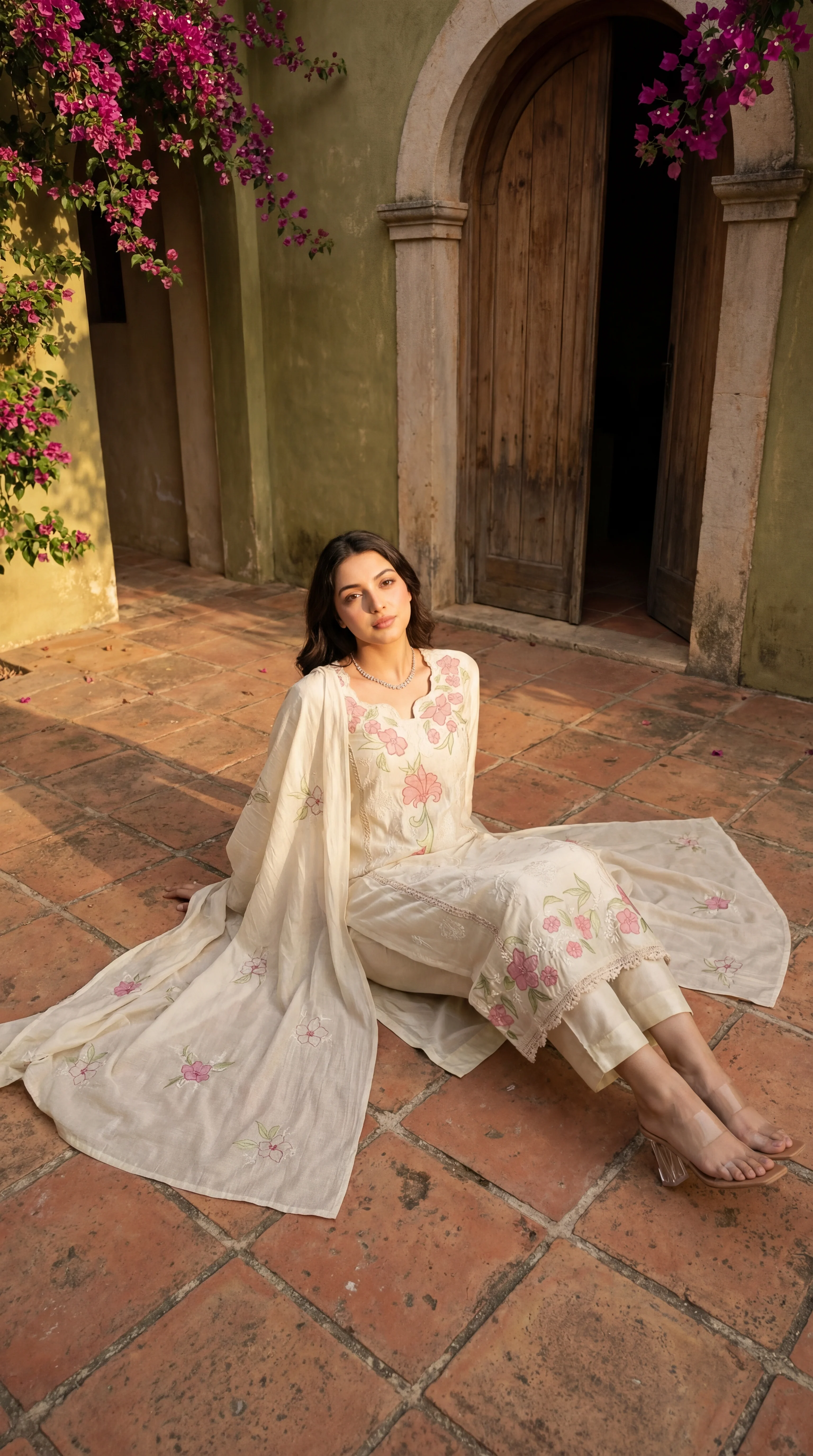 Ivory Bloom Suit Set - Image 12