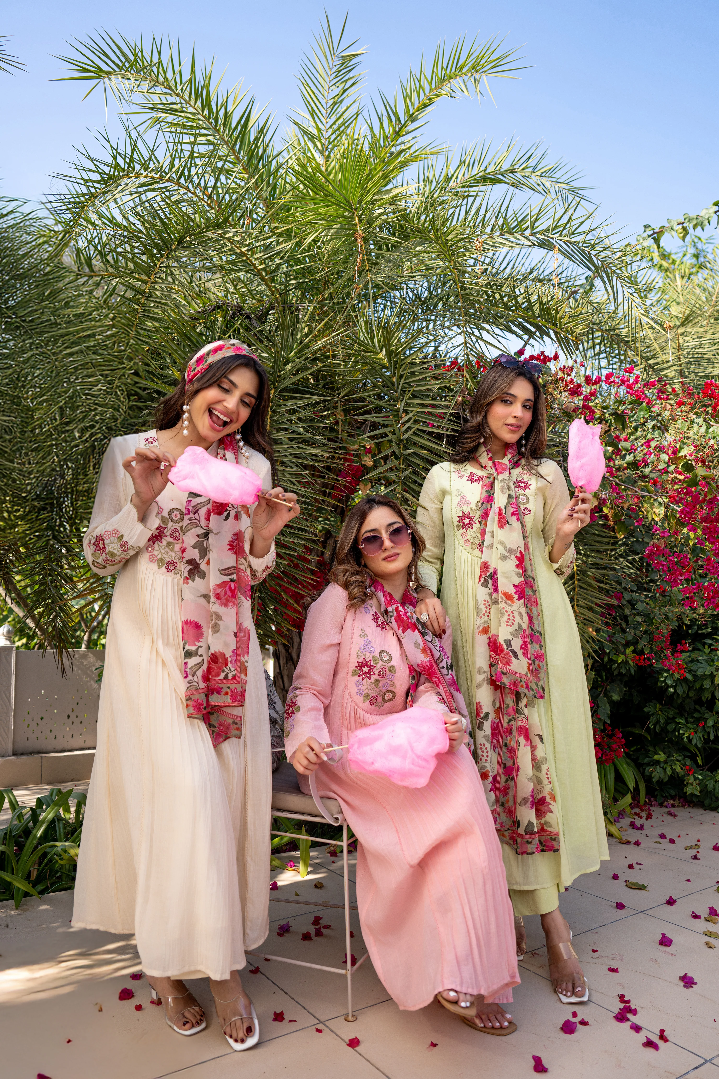 Lemon Blossom Floral Suit Set - Image 15
