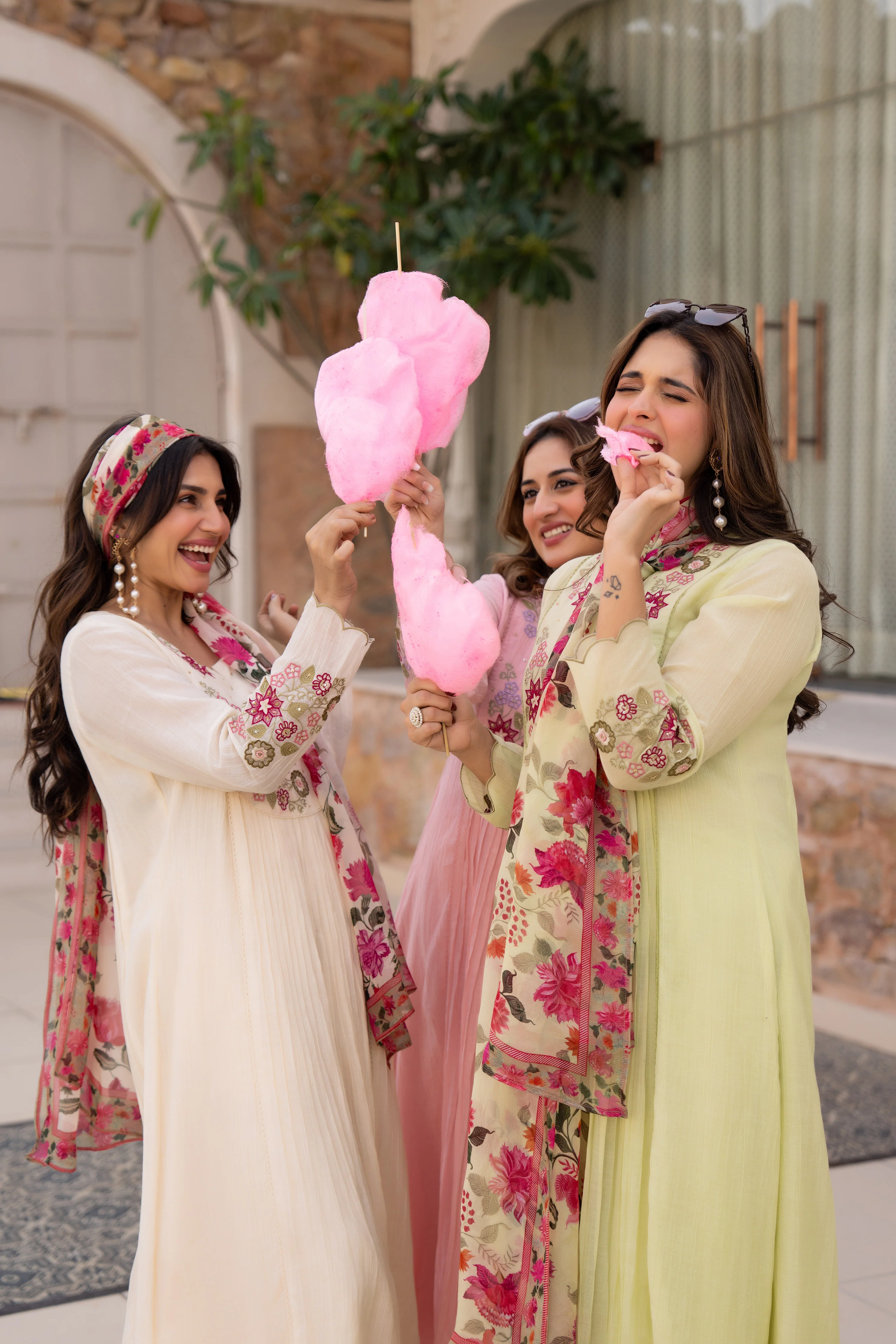 Lemon Blossom Floral Suit Set - Image 20