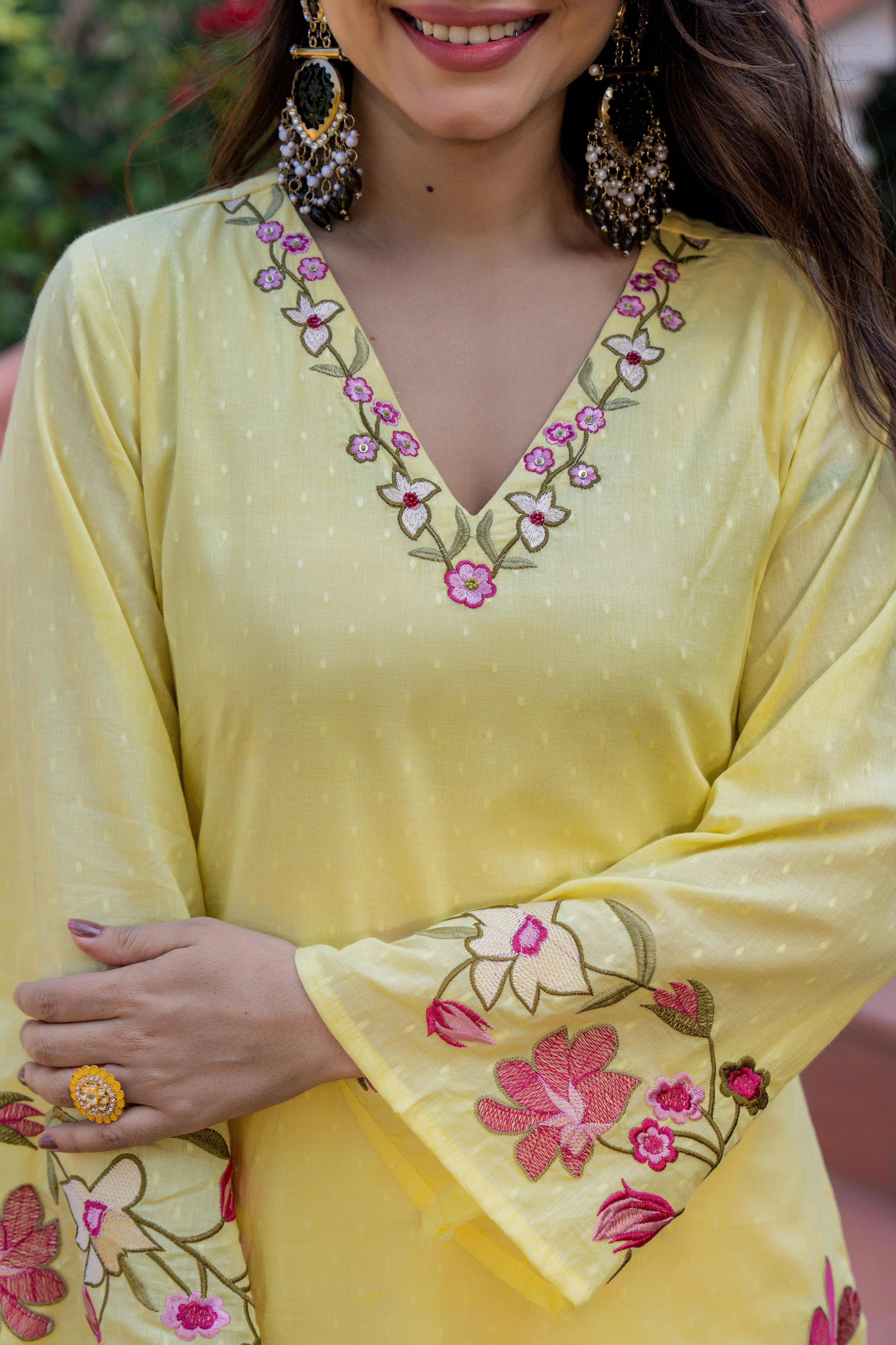 Yellow Petal Suit Set - Image 14