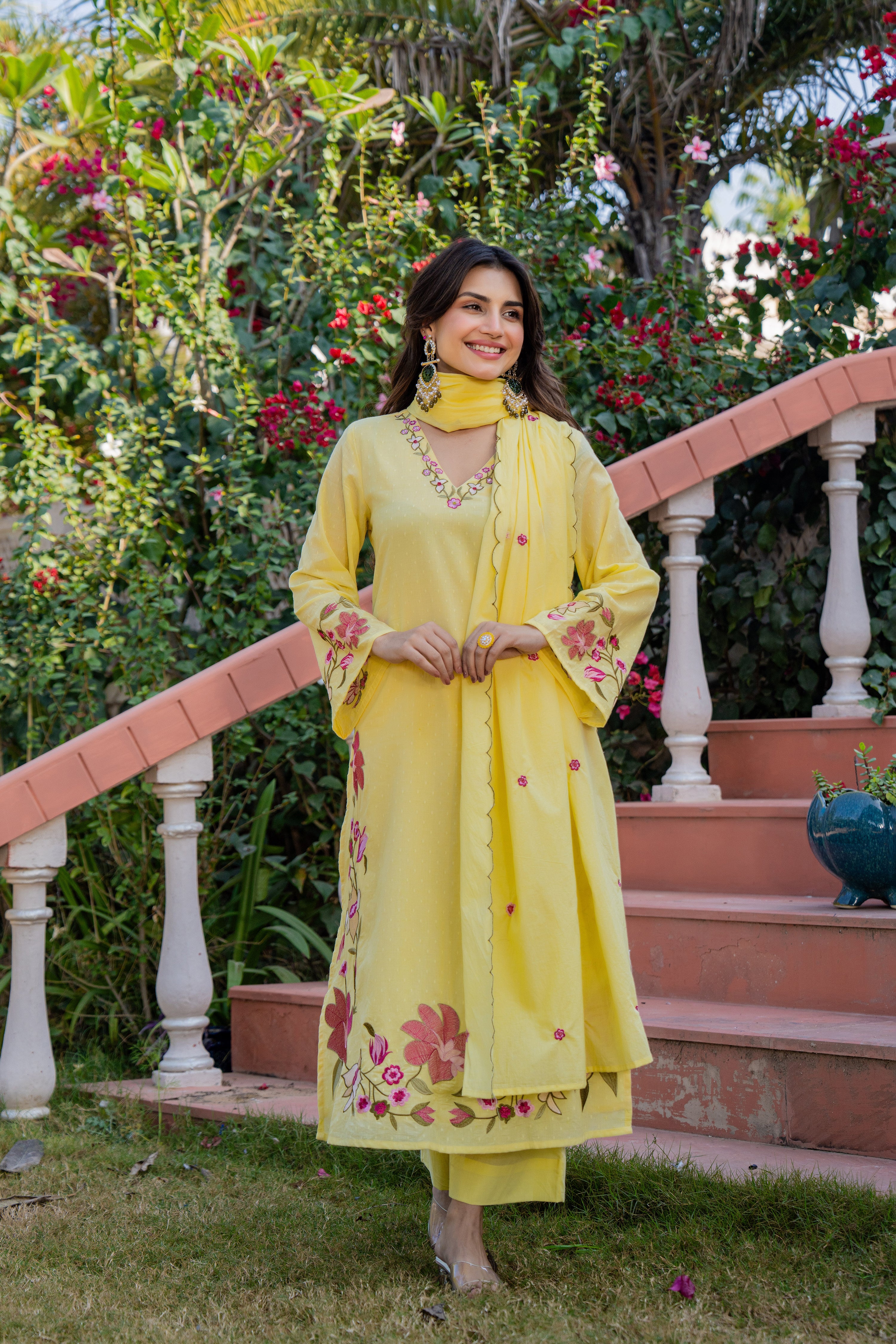 Yellow Petal Suit Set - Image 8