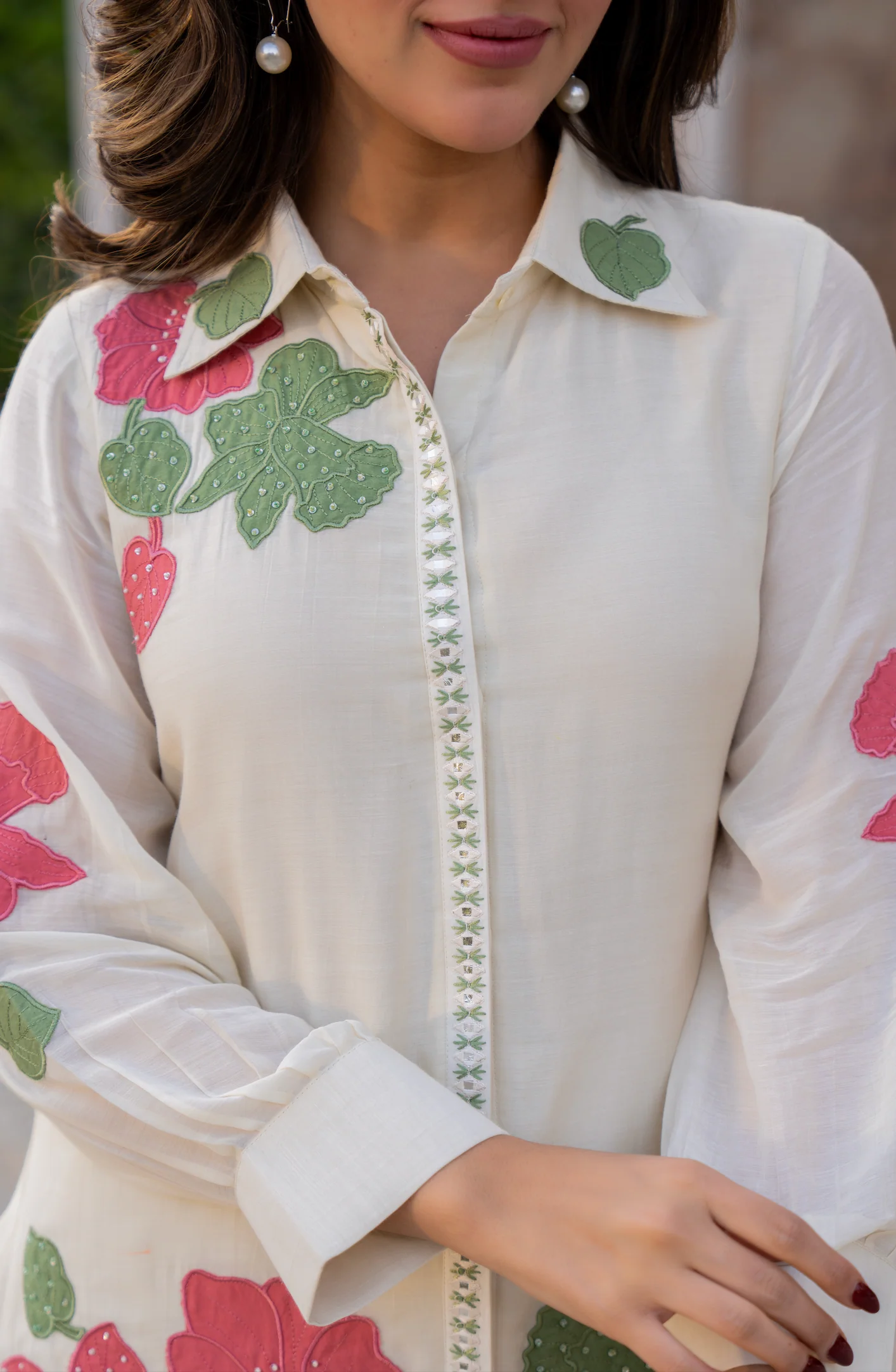 Ivory Blossom Co-ord Set - Image 11