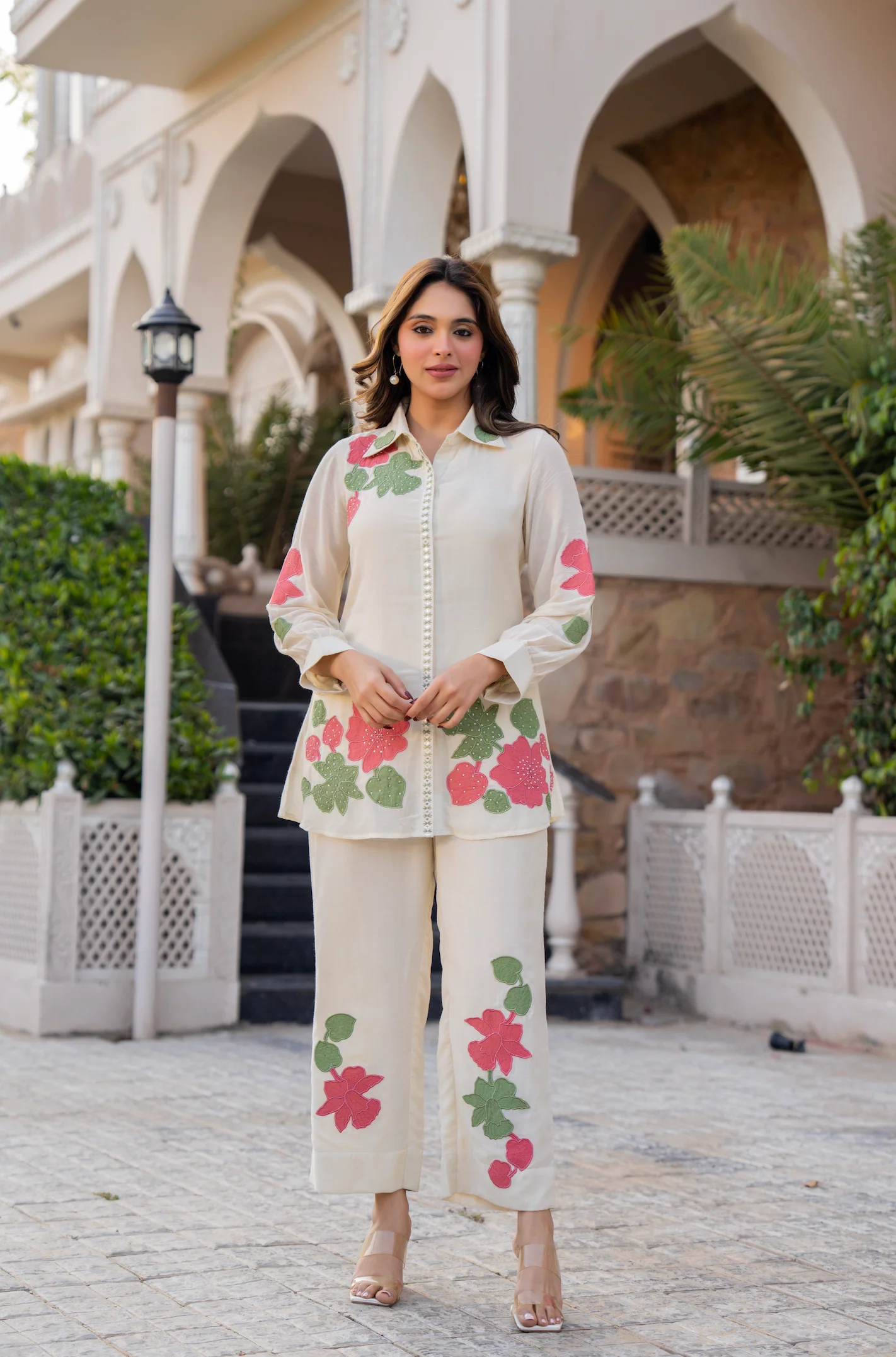 Ivory Blossom Co-ord Set - Image 2