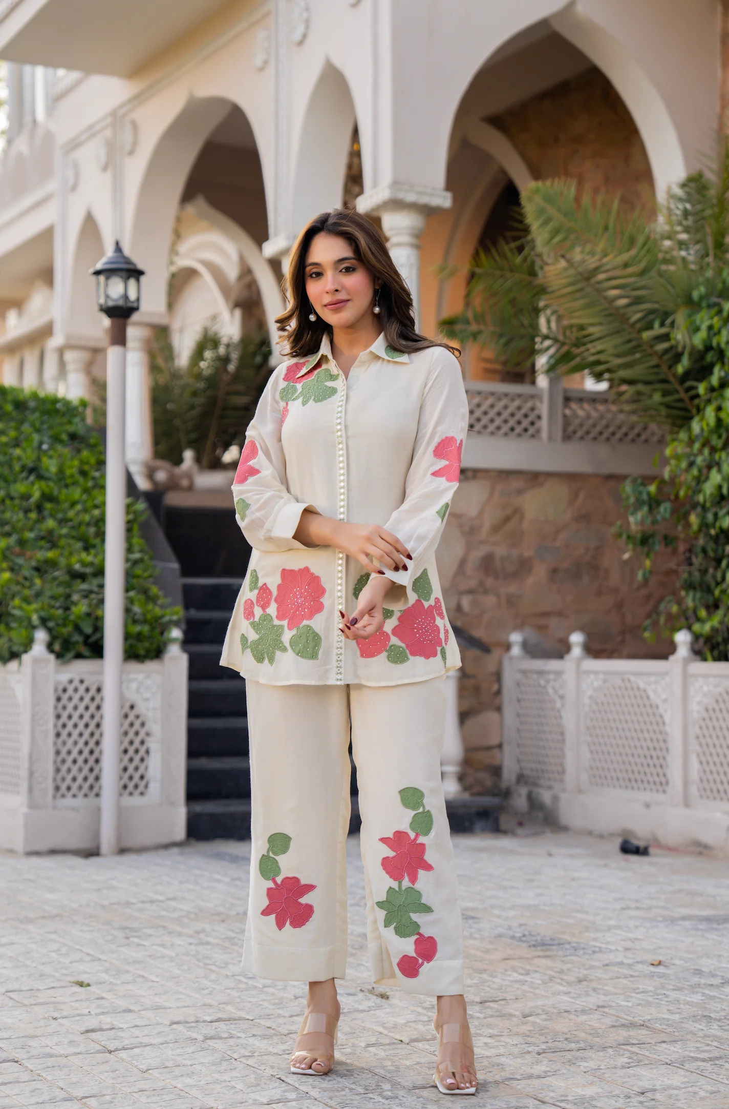 Ivory Blossom Co-ord Set - Image 4
