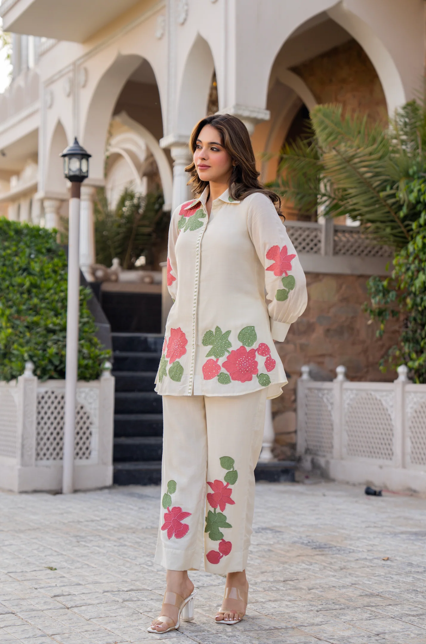Ivory Blossom Co-ord Set - Image 5