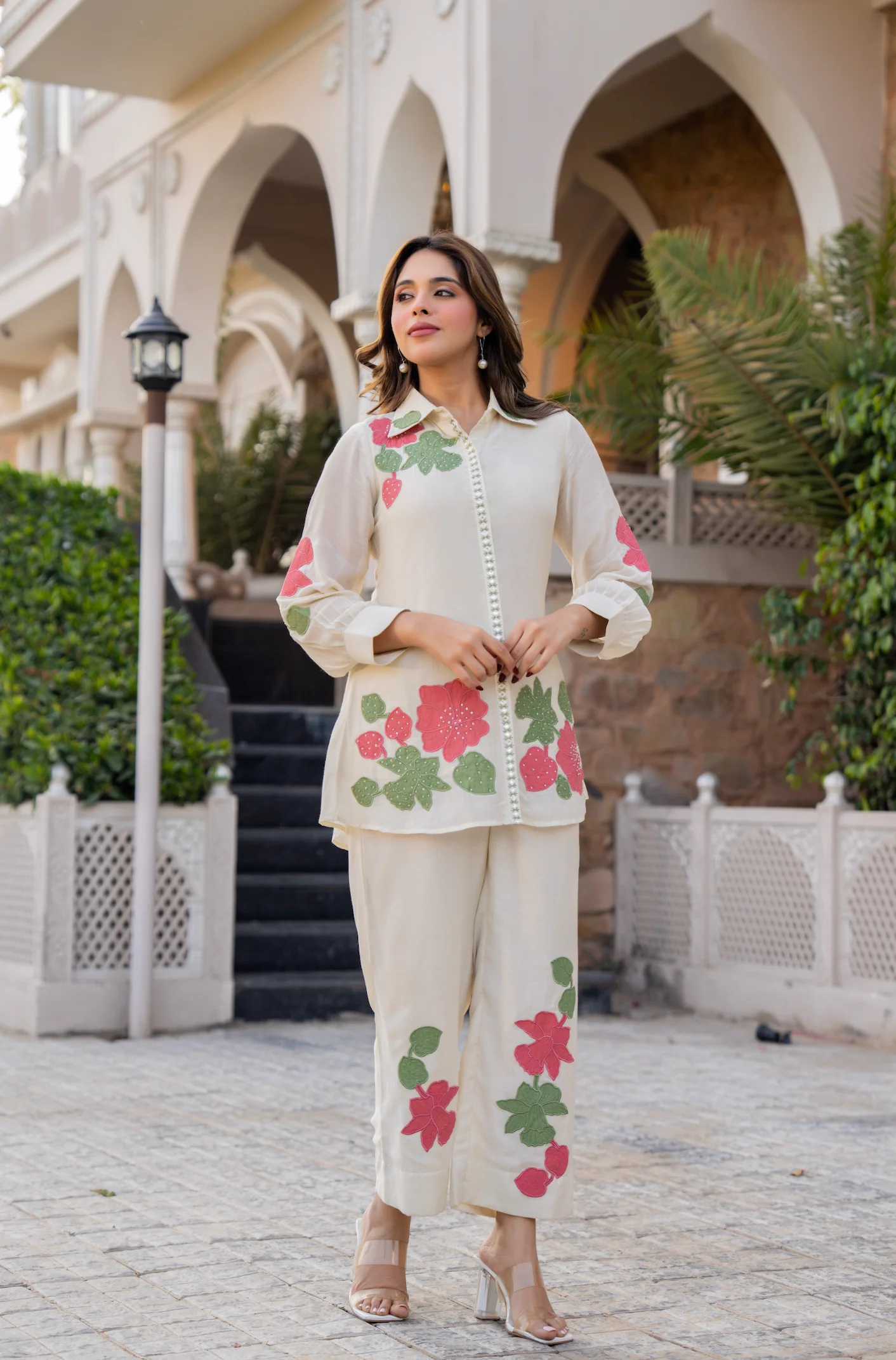 Ivory Blossom Co-ord Set - Image 7