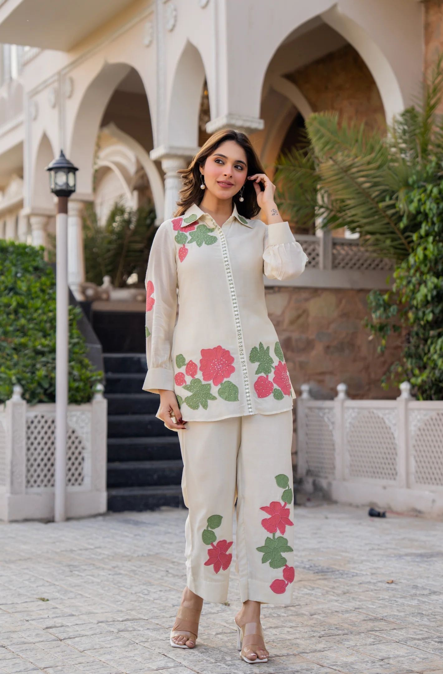 Ivory Blossom Co-ord Set - Image 8