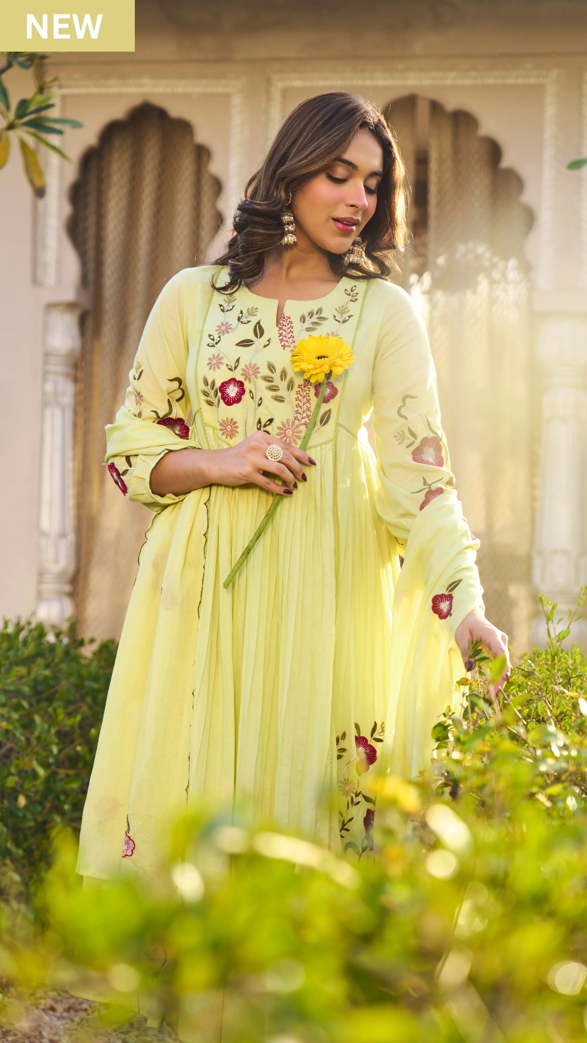 Lime Whisper Suit Set