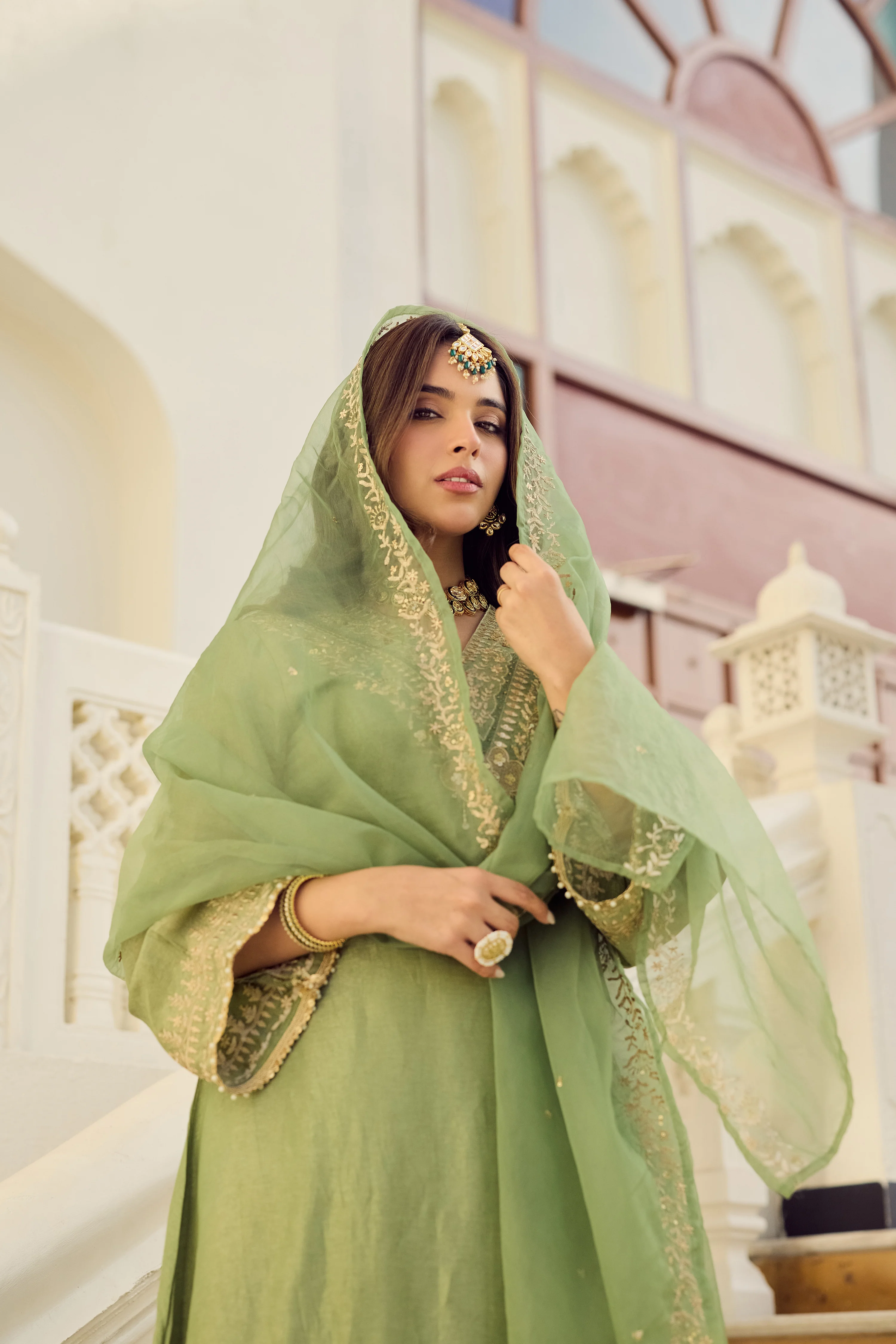Pistachio Bloom Suit Set - Image 17