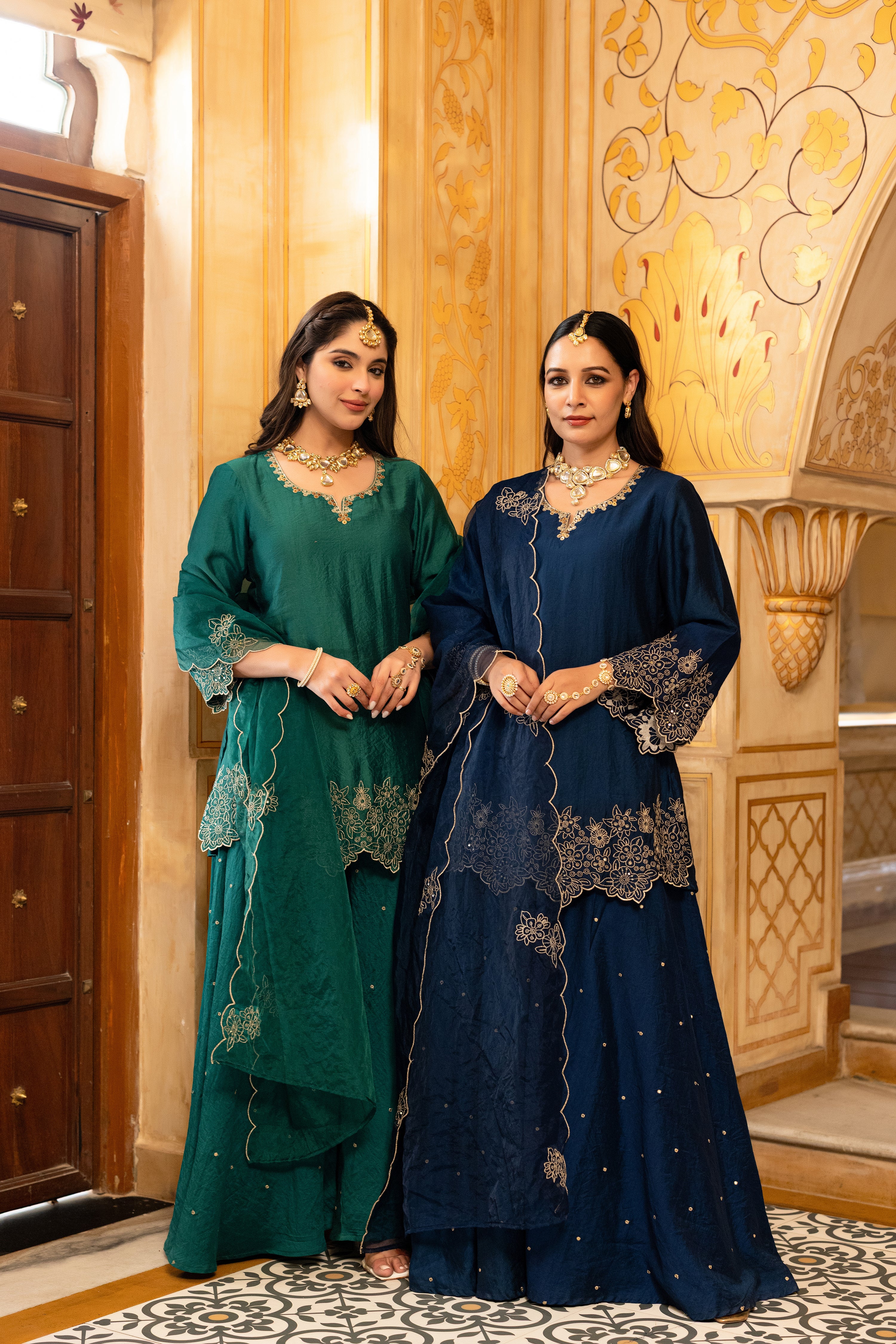 Midnight Satoori Elegance Suit Set - Image 17