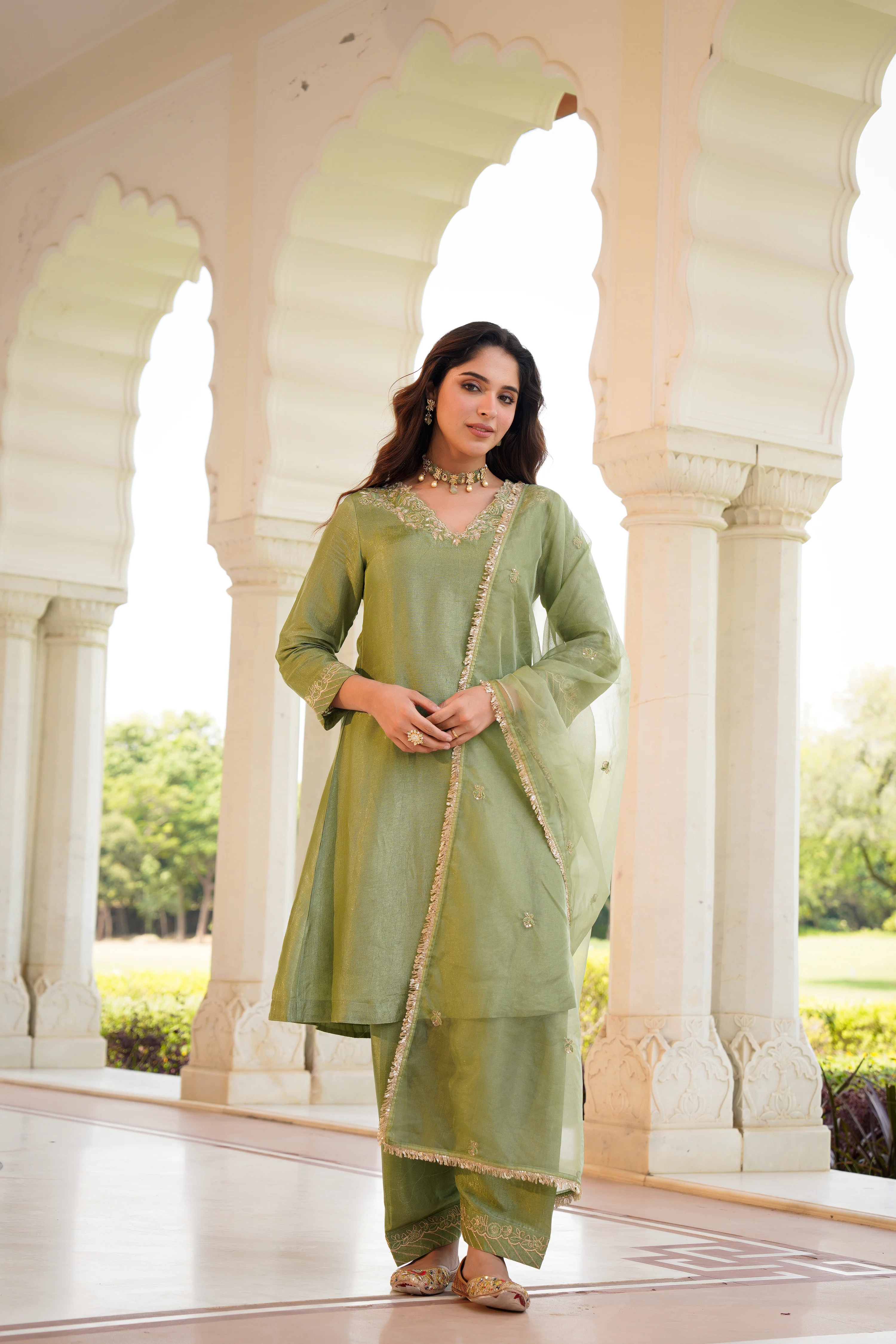 Mint Serenity Set Russian Suit Set - Image 4