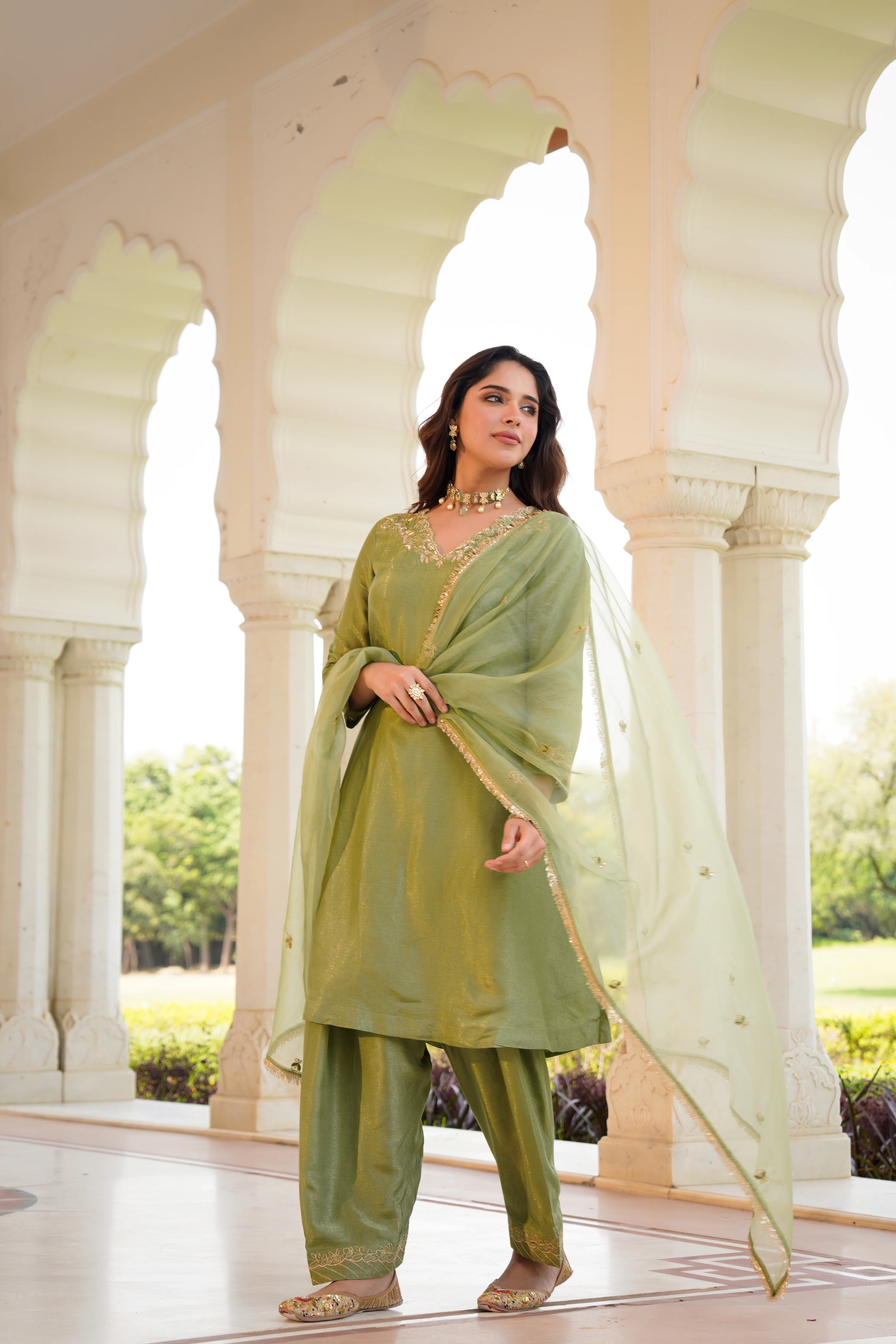 Mint Serenity Set Russian Suit Set - Image 5